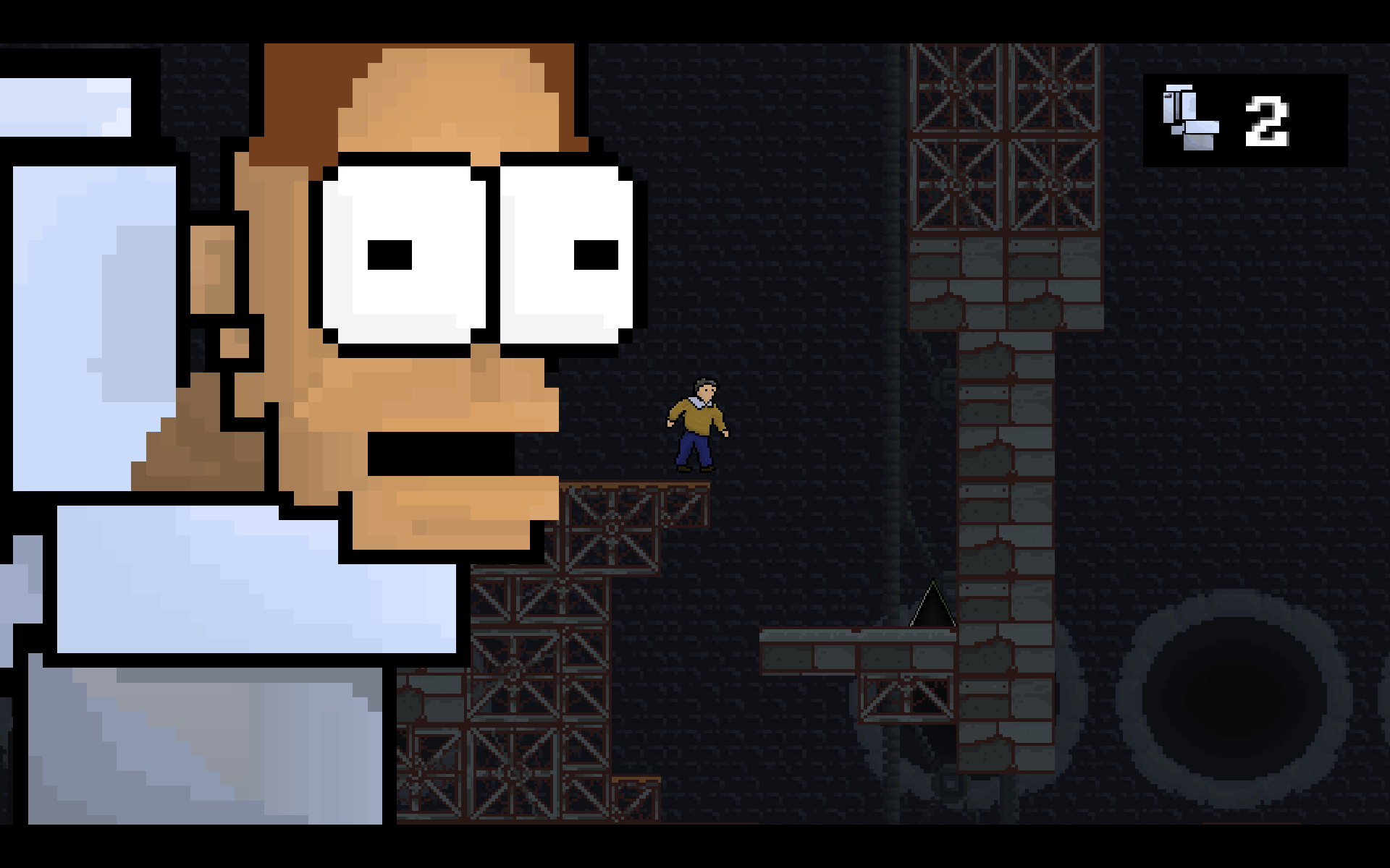 Screenshot von Skibidi Flucht: 2D Plattformer